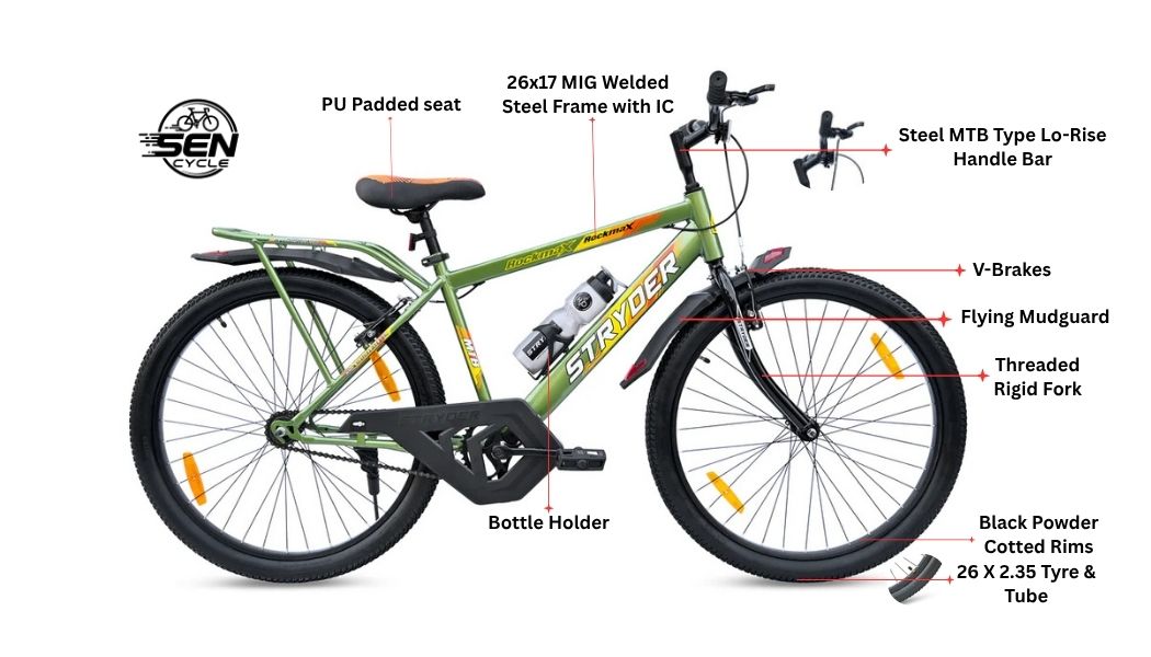 Tata Stryders RockMax 26T IC Single Speed