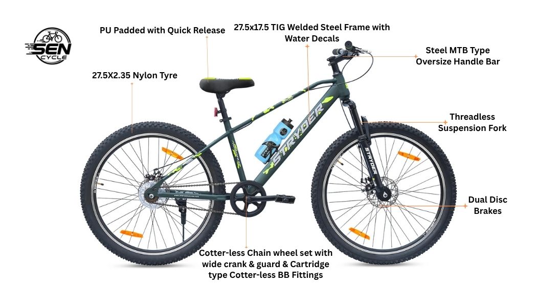 Tata Styders Magnet 27T Front Suspension Dual Disk