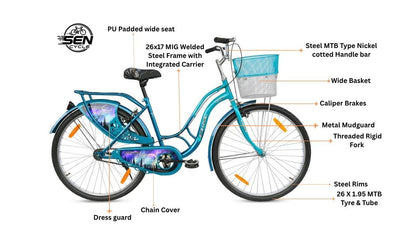 Tata Stryders Galaxia 26T Ladybird Cycle