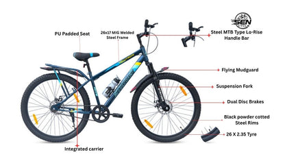 Tata Stryders Neutron IC 26T Front Suspension Dual Disk